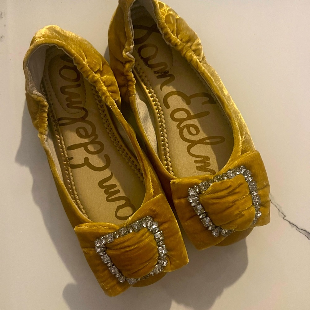 Sam Edelman girls dressy ballet flats like new size 1
